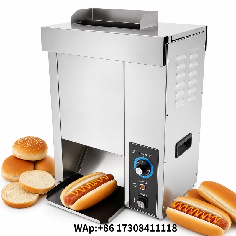 Toaster - Kolay Temizlenen Paslanmaz Çelik Hamburger Ekmeği
