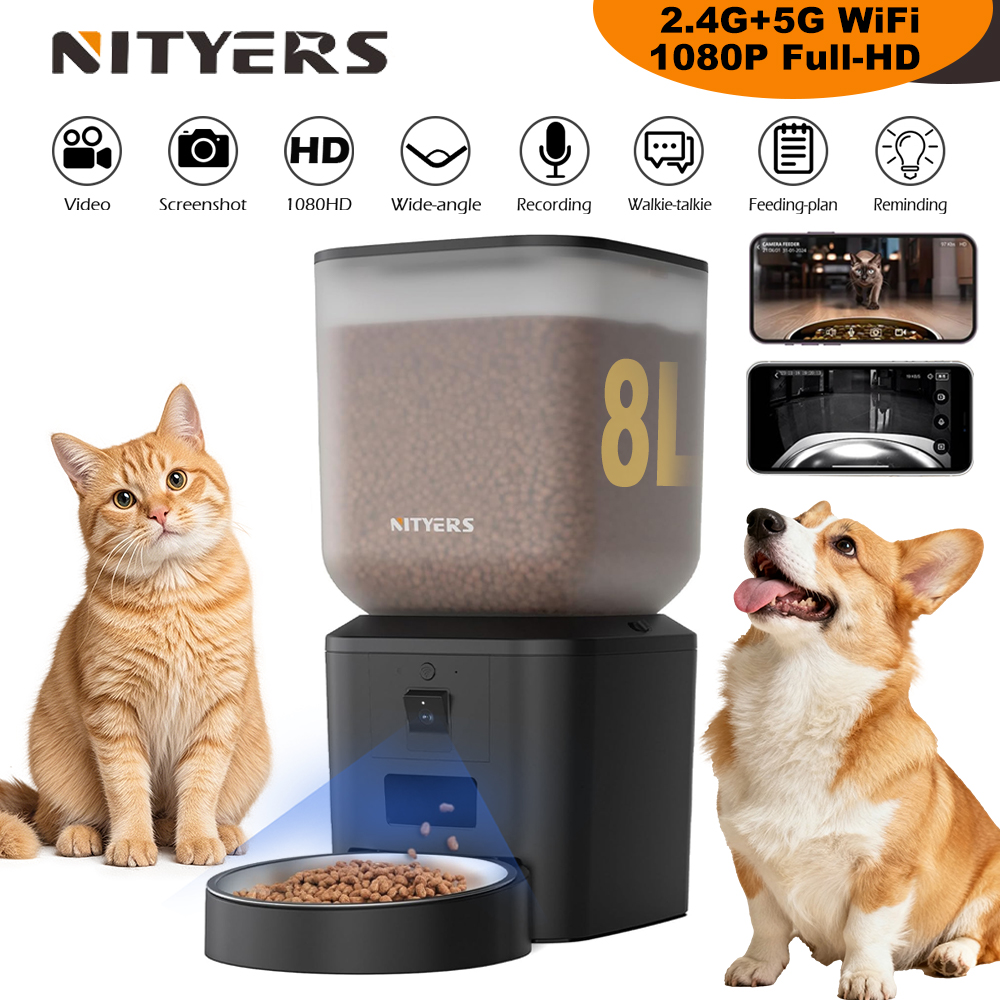 Kitchen Appliances Video - Nityers 8L Otomatik Kedi Mama Kabı,