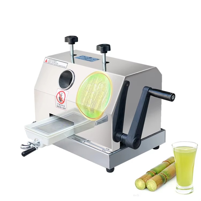 Juicer - Manuel Şeker Kamışı Sıkacağı, Paslanmaz Çelik