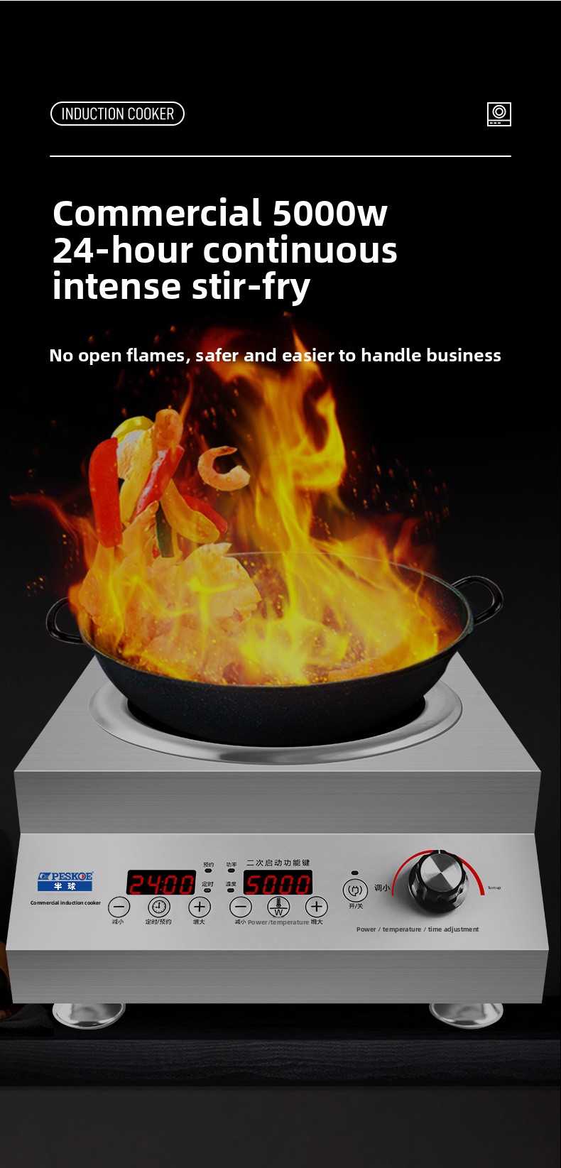220V Ticari İndüksiyonlu Ocak  - Induction Cooktop Portable incelemesi ve fiyatı