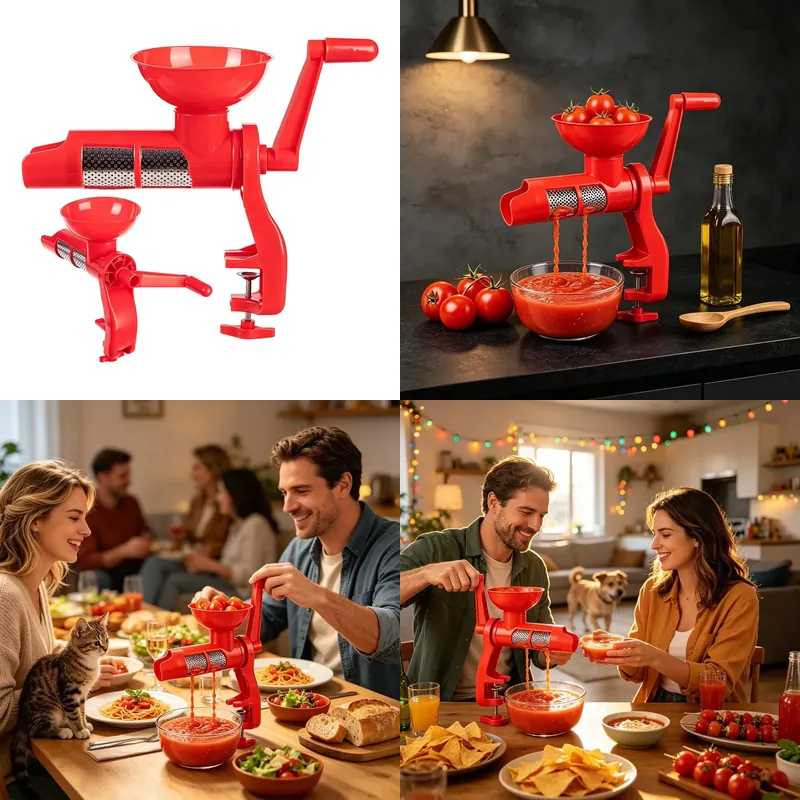 Domates Sıkacağı, El ile Çalış - Juicer incelemesi ve fiyatı